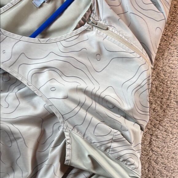 FLX Mint Sleeveless Dress with Abstract Pattern - Picture 10 of 10